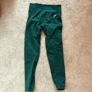 Gymshark adapt seamless leggings in dark green